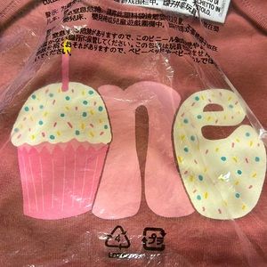 pink ONE birthday onesie